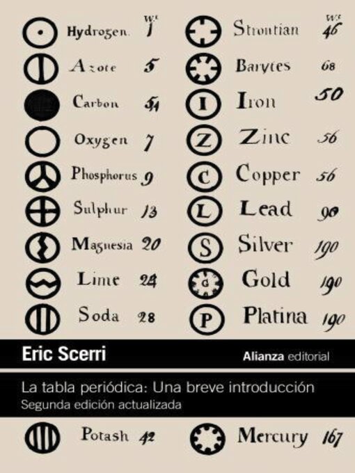 Cover image for La tabla periódica